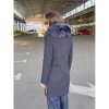 Пальто зимове Sifurs 90 з хутряним коміром S синього кольору (ПМХ-1-90-С)